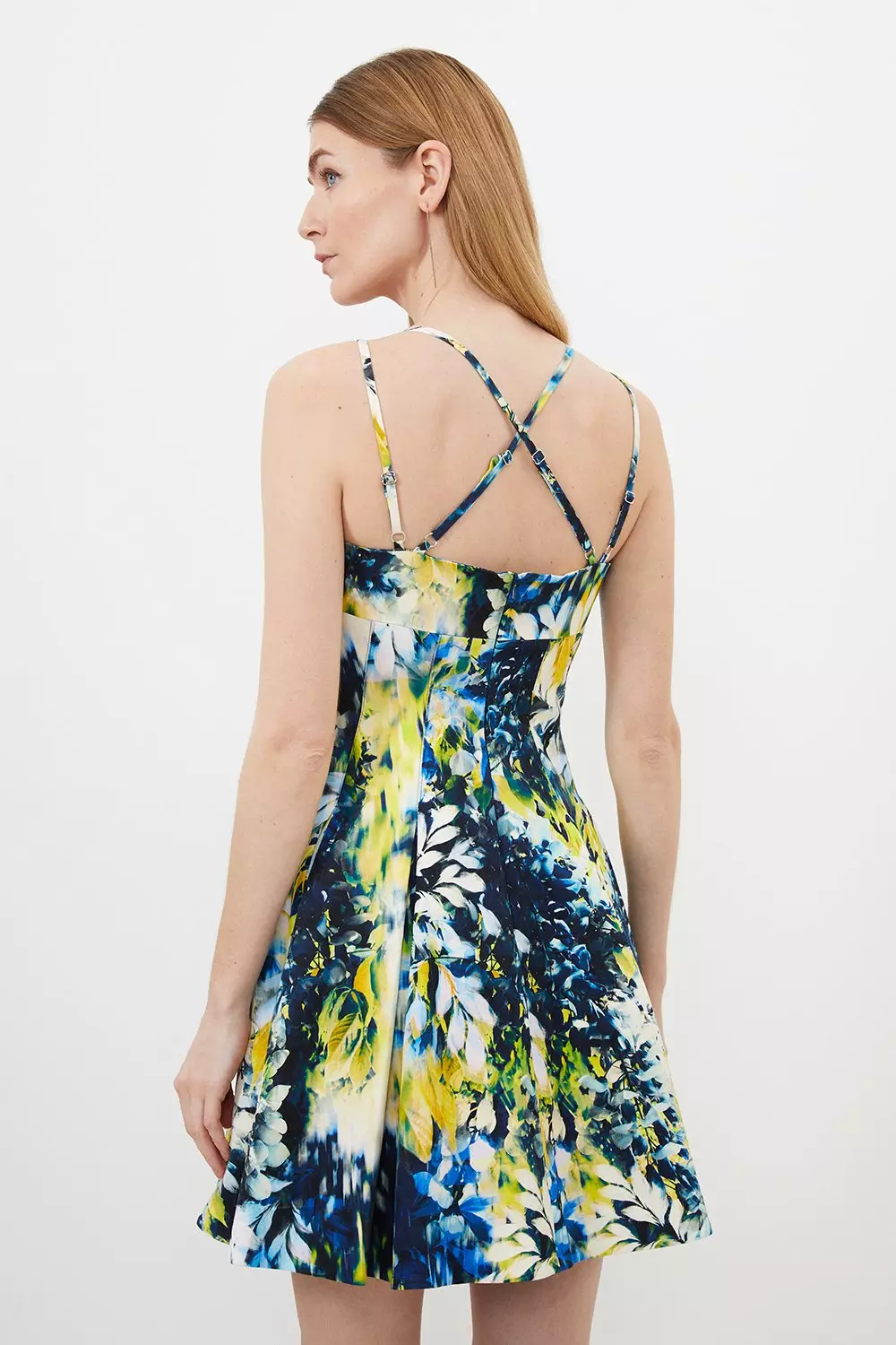 Karen millen garden 2025 party mini dress