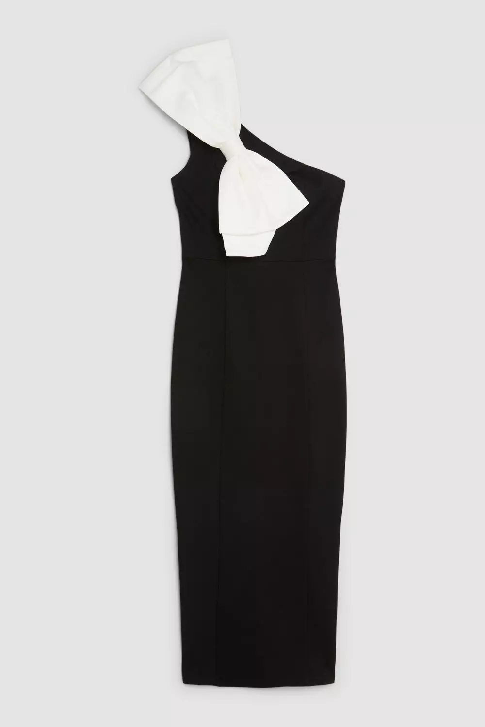 Karen millen sale black tie dresses