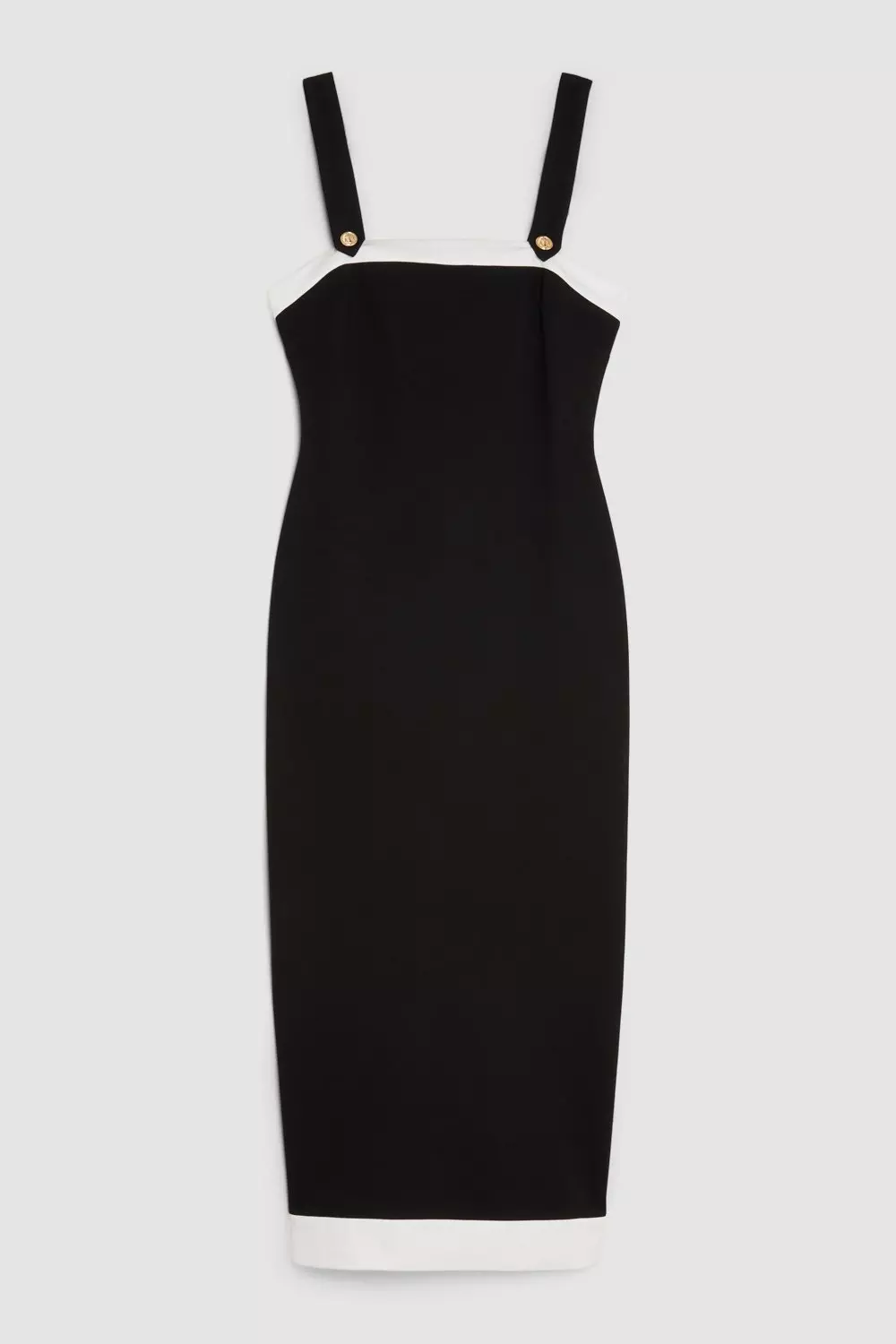 Karen millen shop pinafore dress