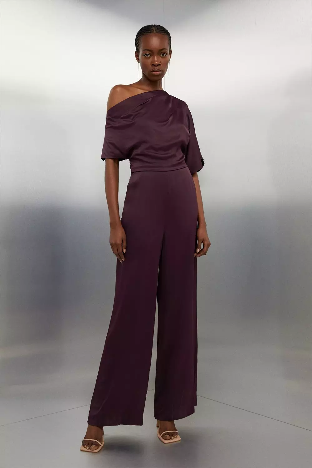 Off the shoulder 2024 jumpsuit forever 21