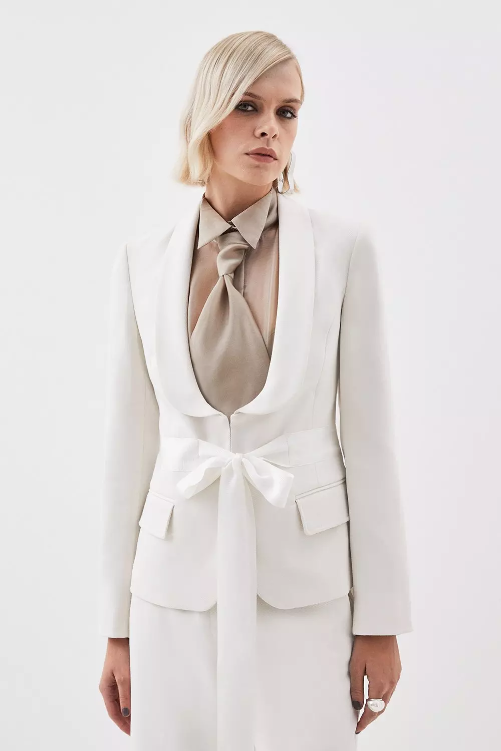 Karen millen deals white suit