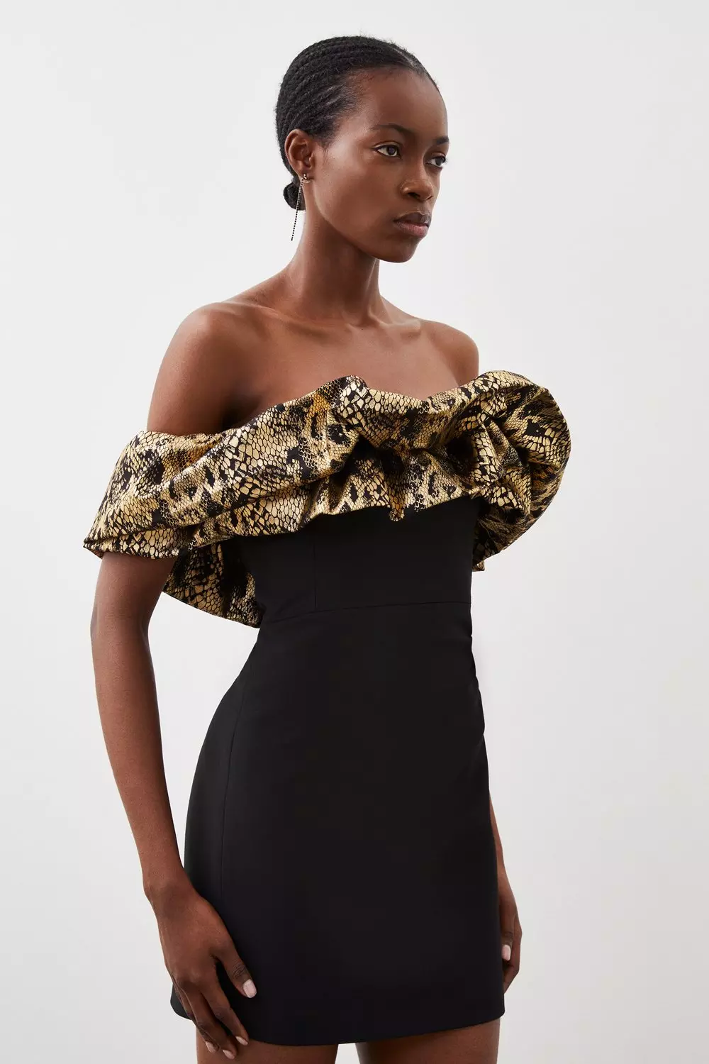 Bardot store snake dress