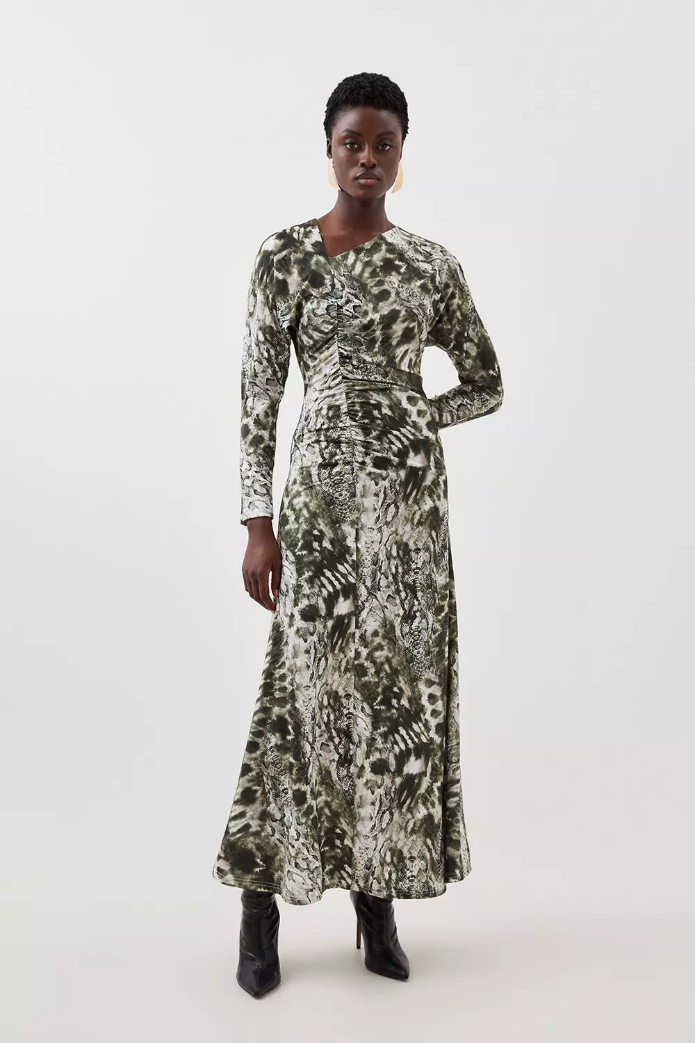 Snake print store dress karen millen