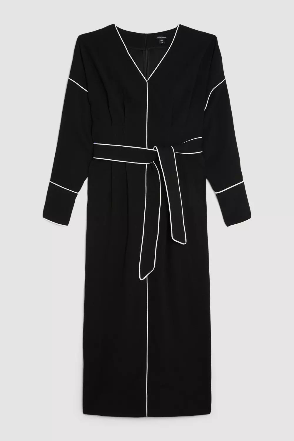 Karen millen monochrome dress sale