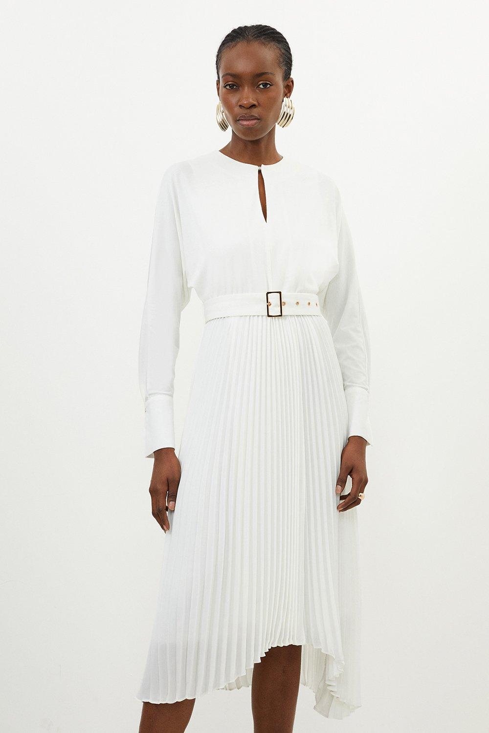 Ivory hotsell midi dresses