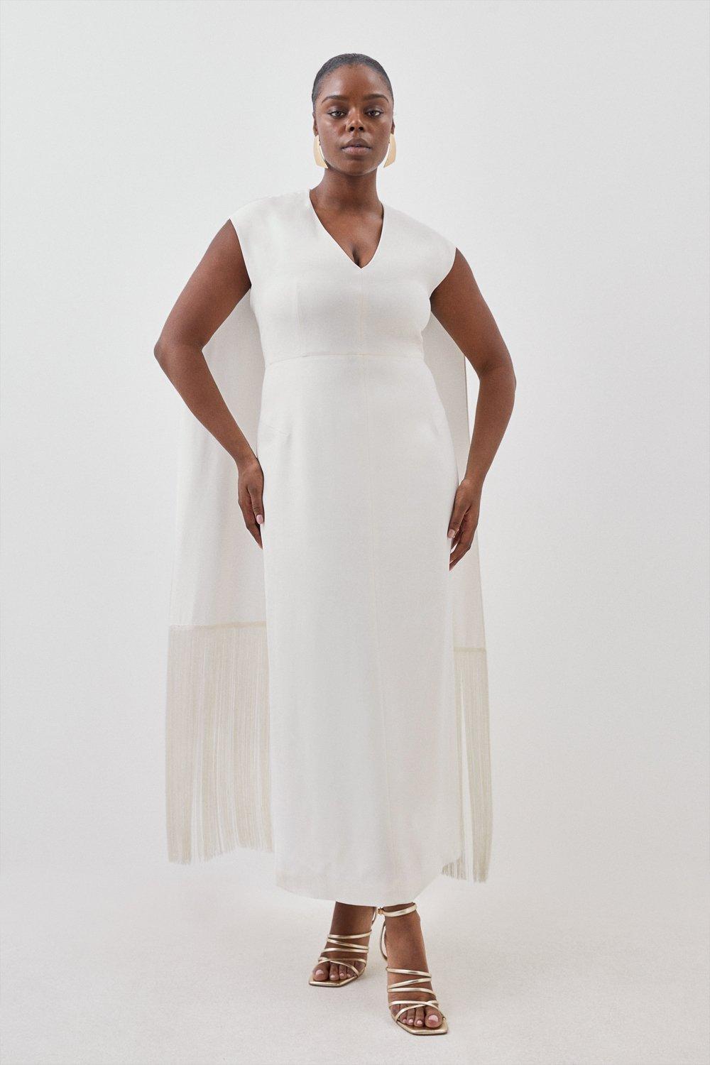 Plus size white dresses hot sale online