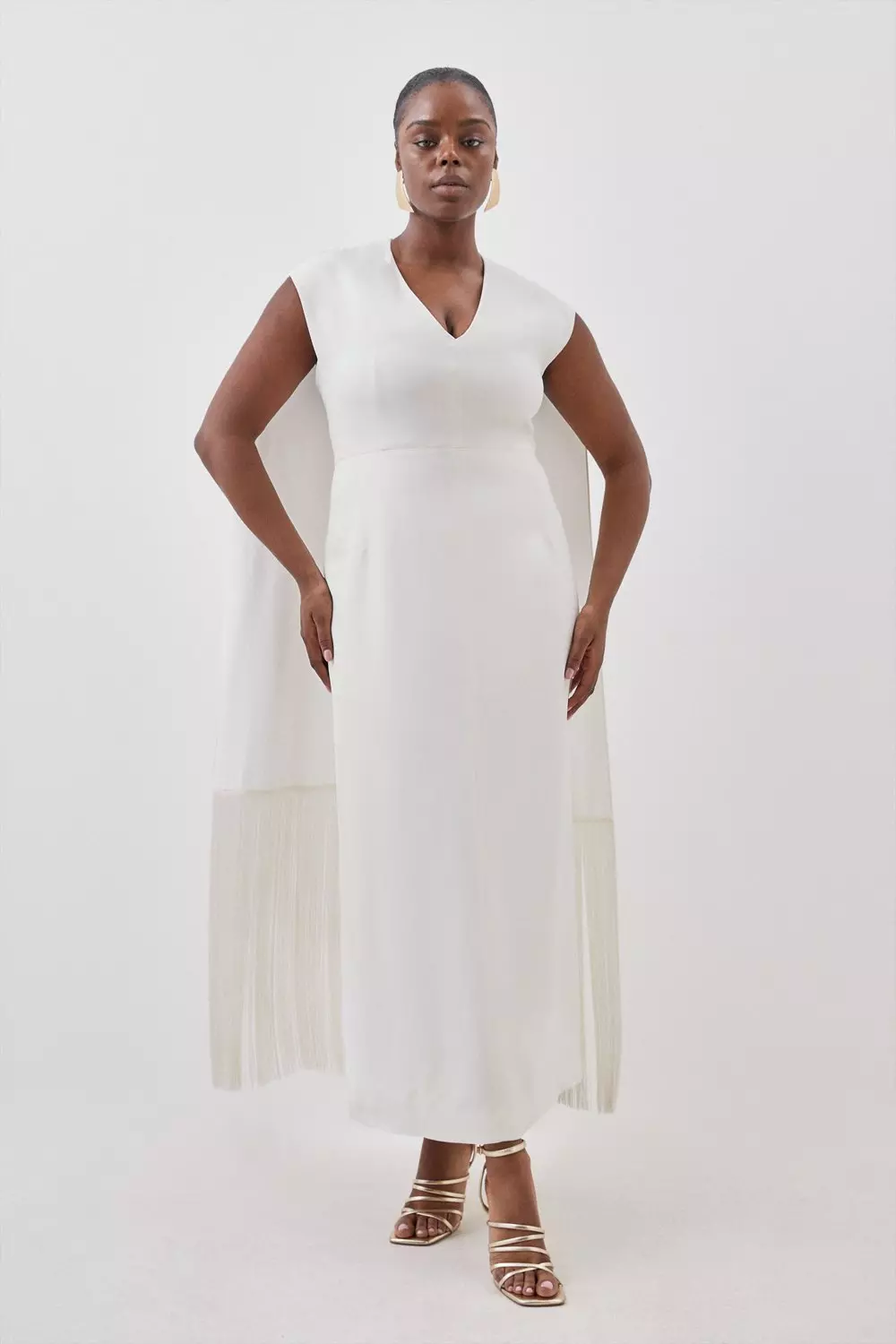 Plus size hotsell ivory dress