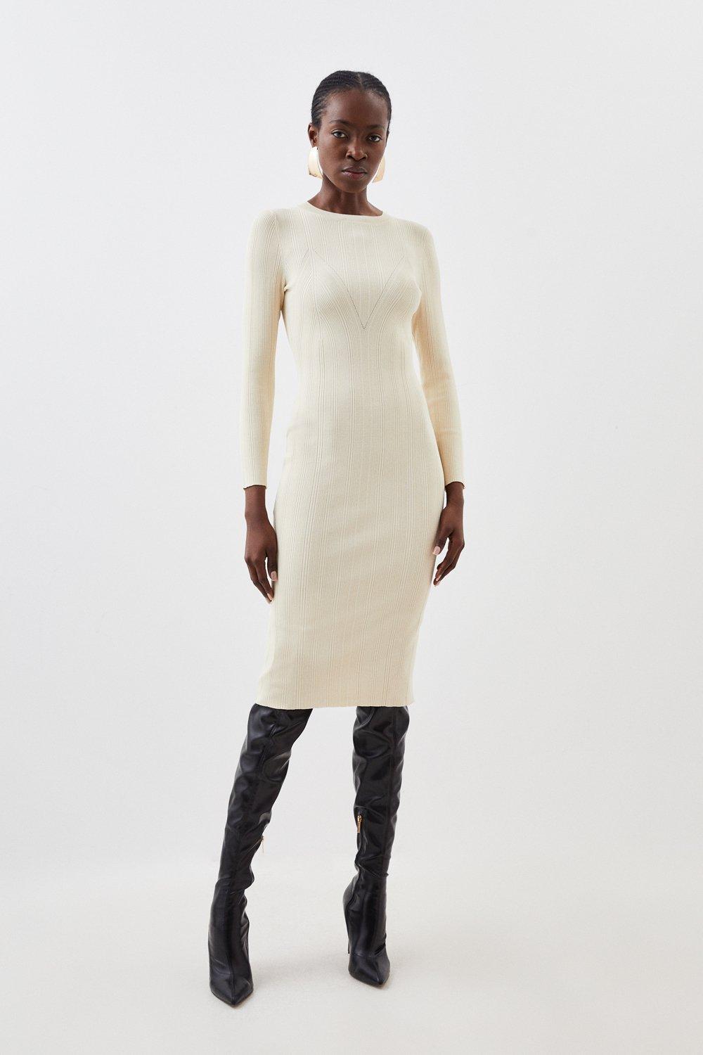 Eliana Knitted Jumper Dress