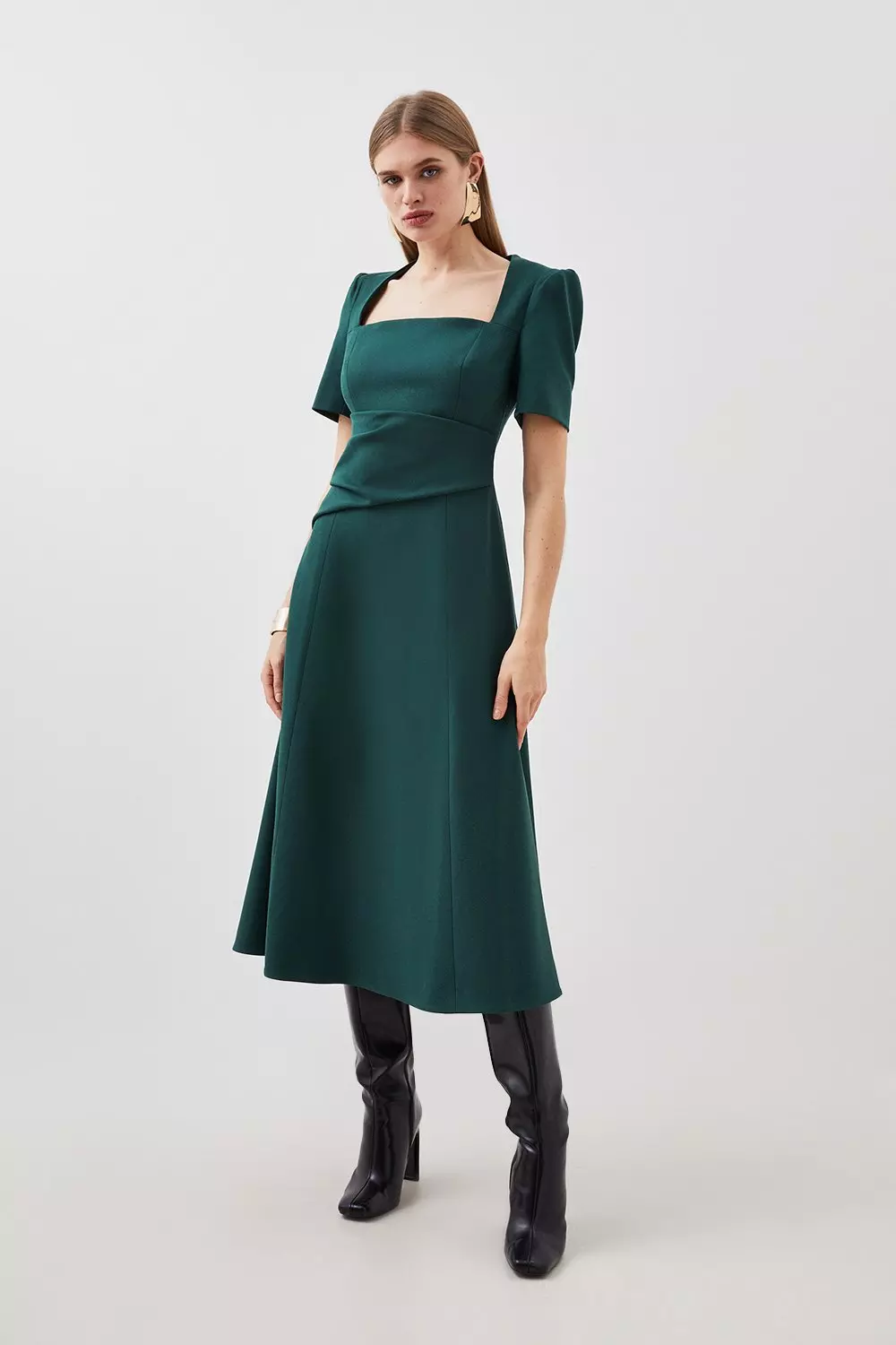 Karen millen asymmetric clearance dress