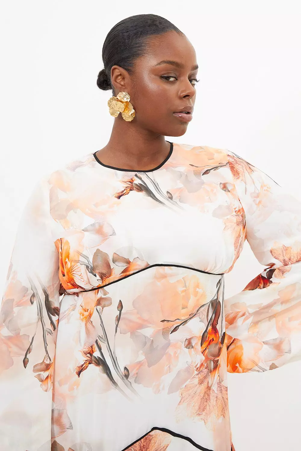 Size 16 floral dress hotsell