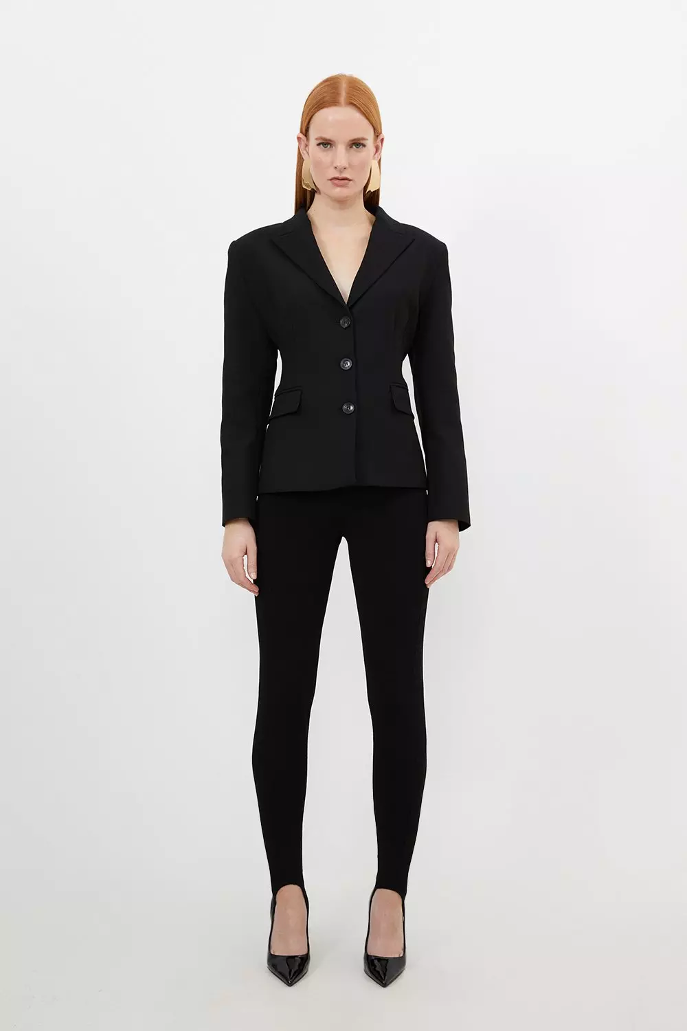 Karen millen black outlet blazer