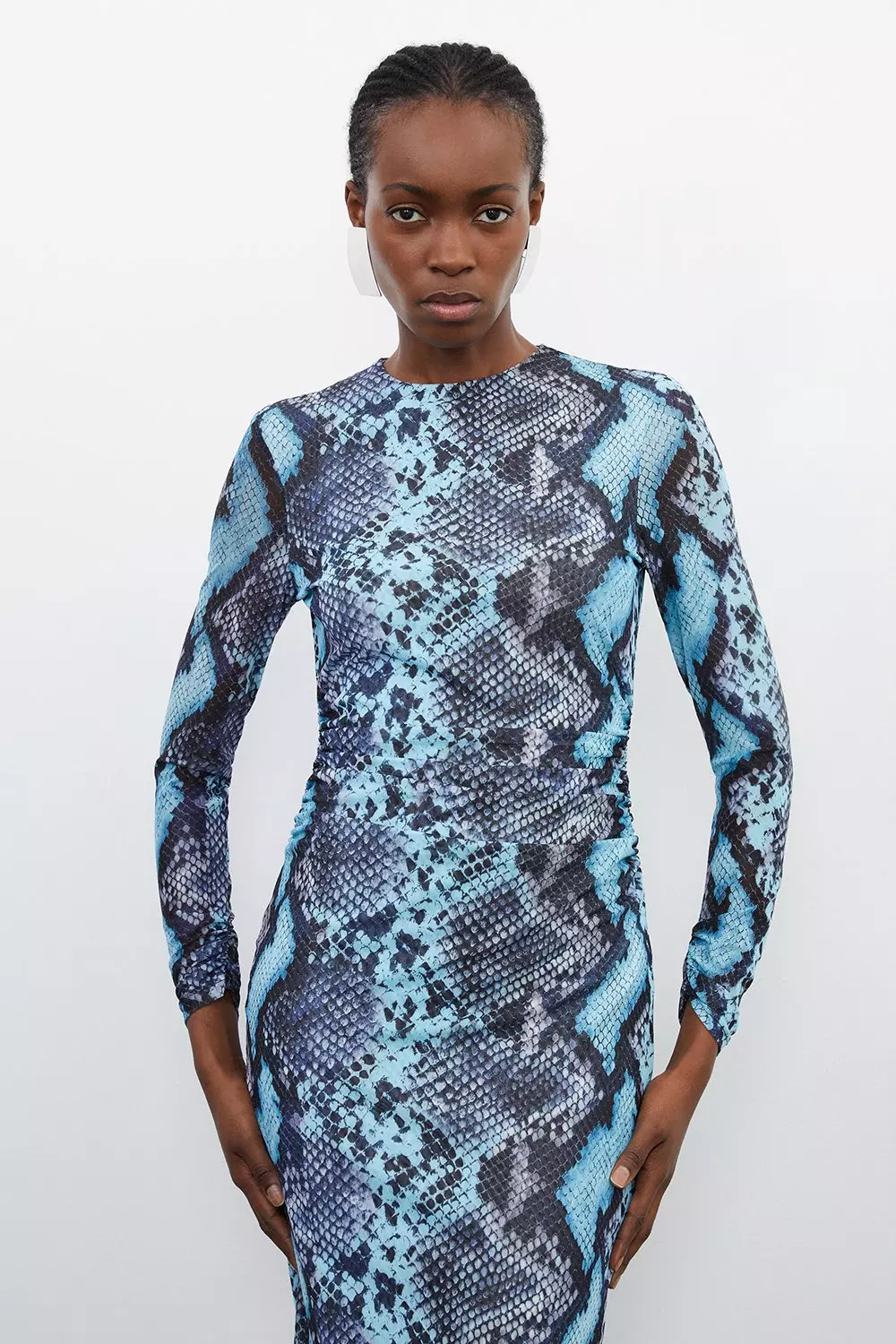 Next snake 2025 print dress