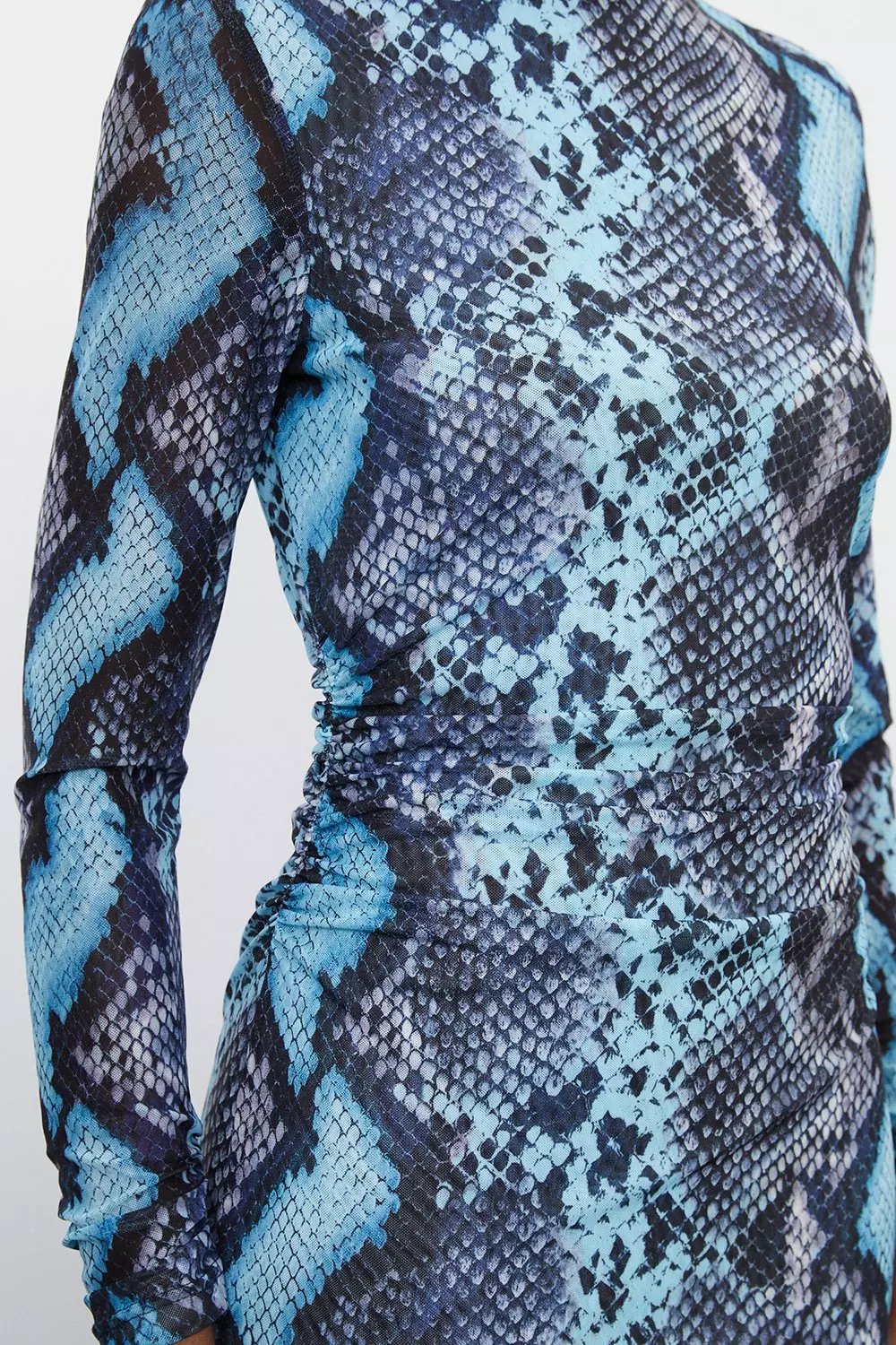 Mesh on sale snakeskin dress