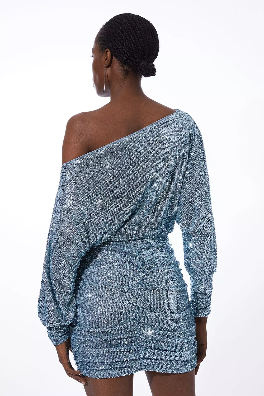 Karen millen sequin mini dress sale