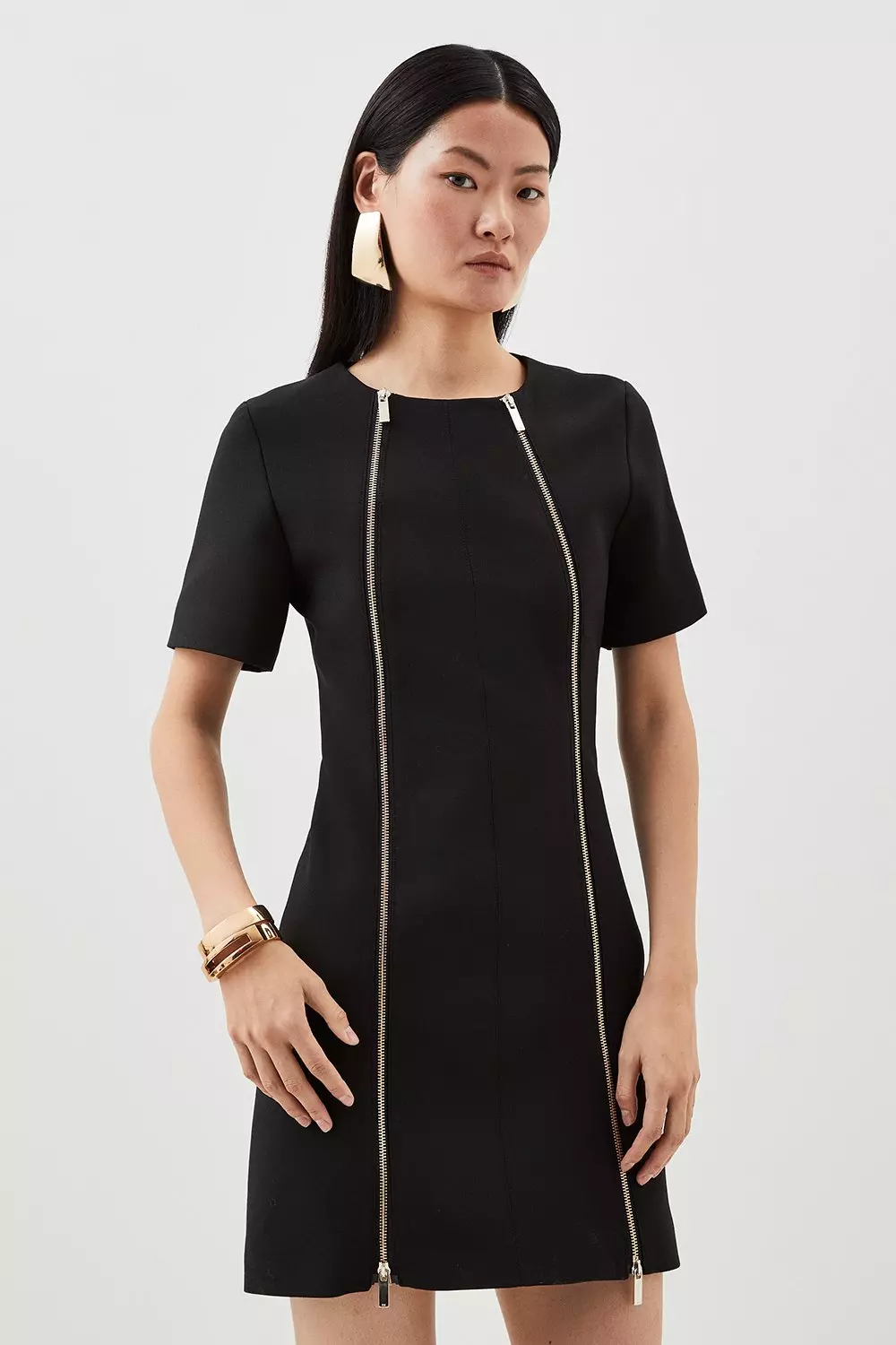 Karen millen shop zip dress