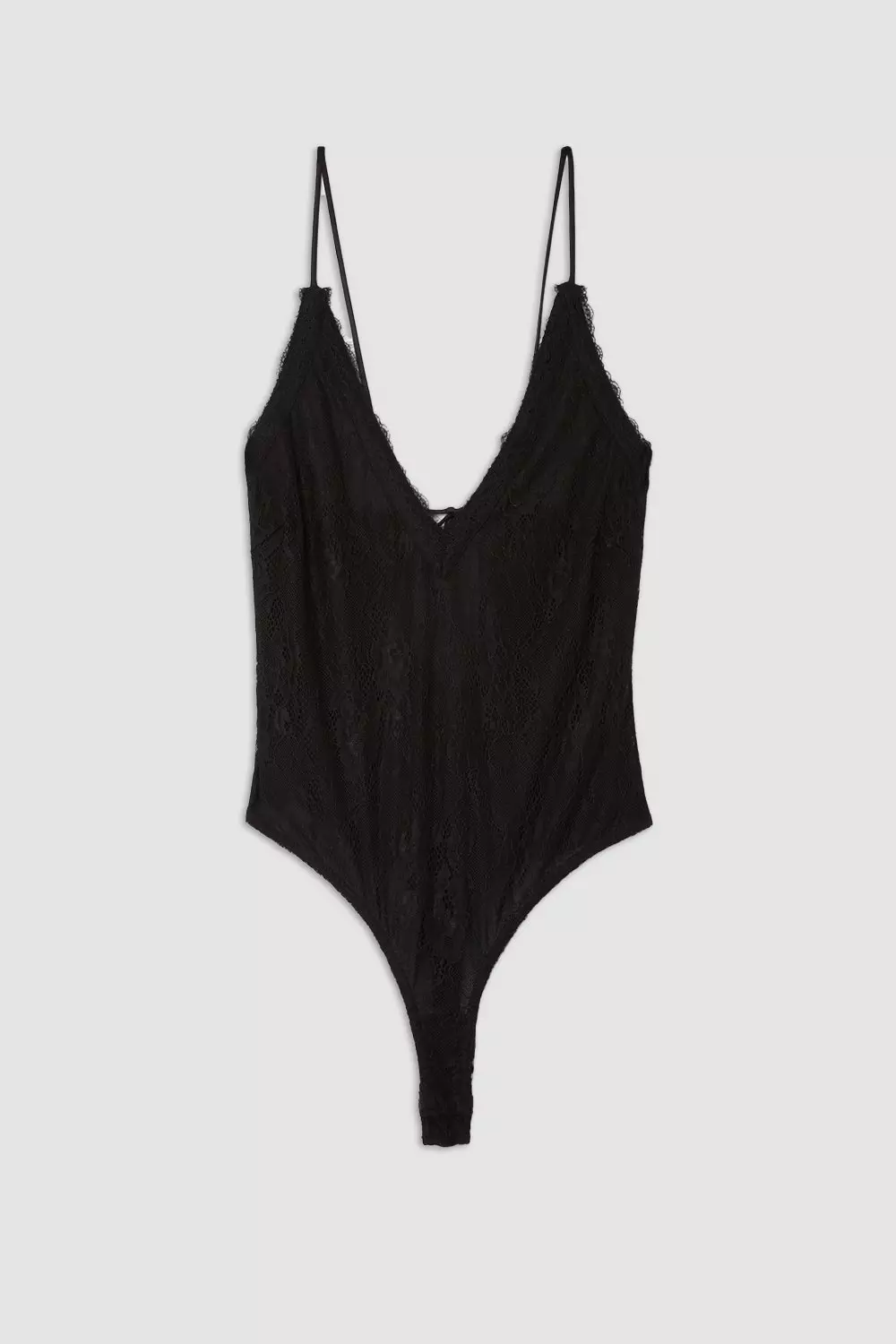 Topshop black best sale lace bodysuit