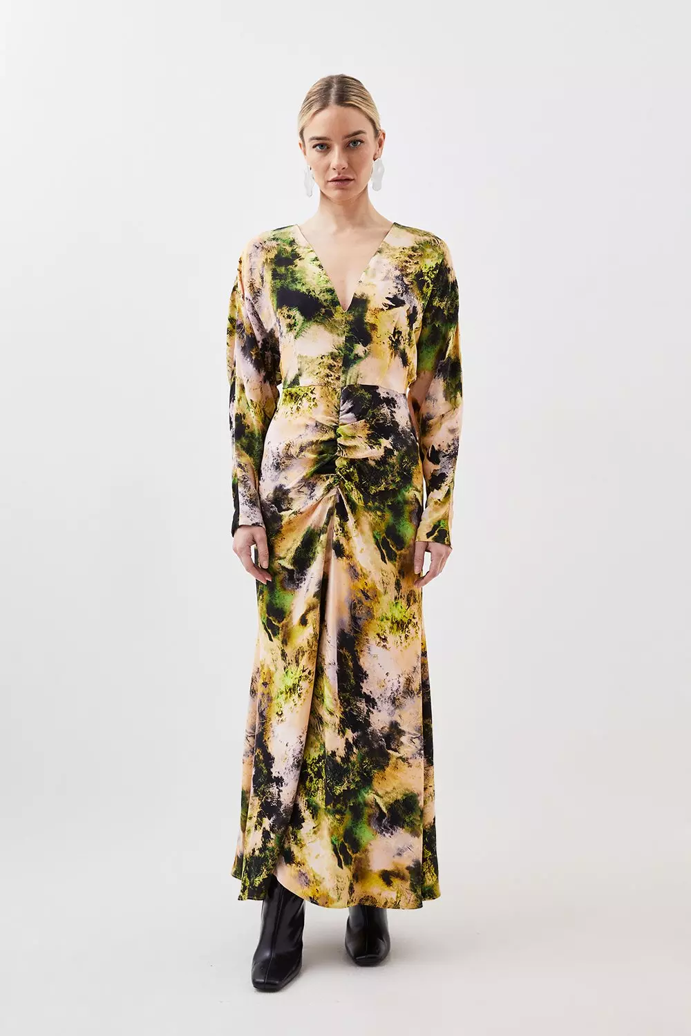 Karen millen best sale abstract print dress