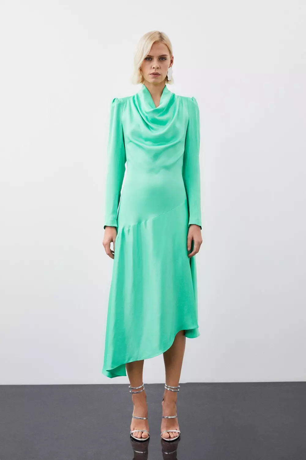 Karen millen asymmetric outlet dress