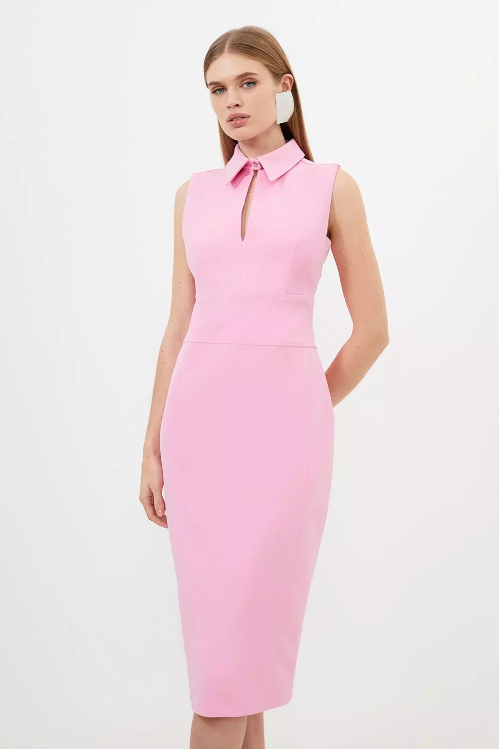 Karen millen cut 2024 out pencil dress