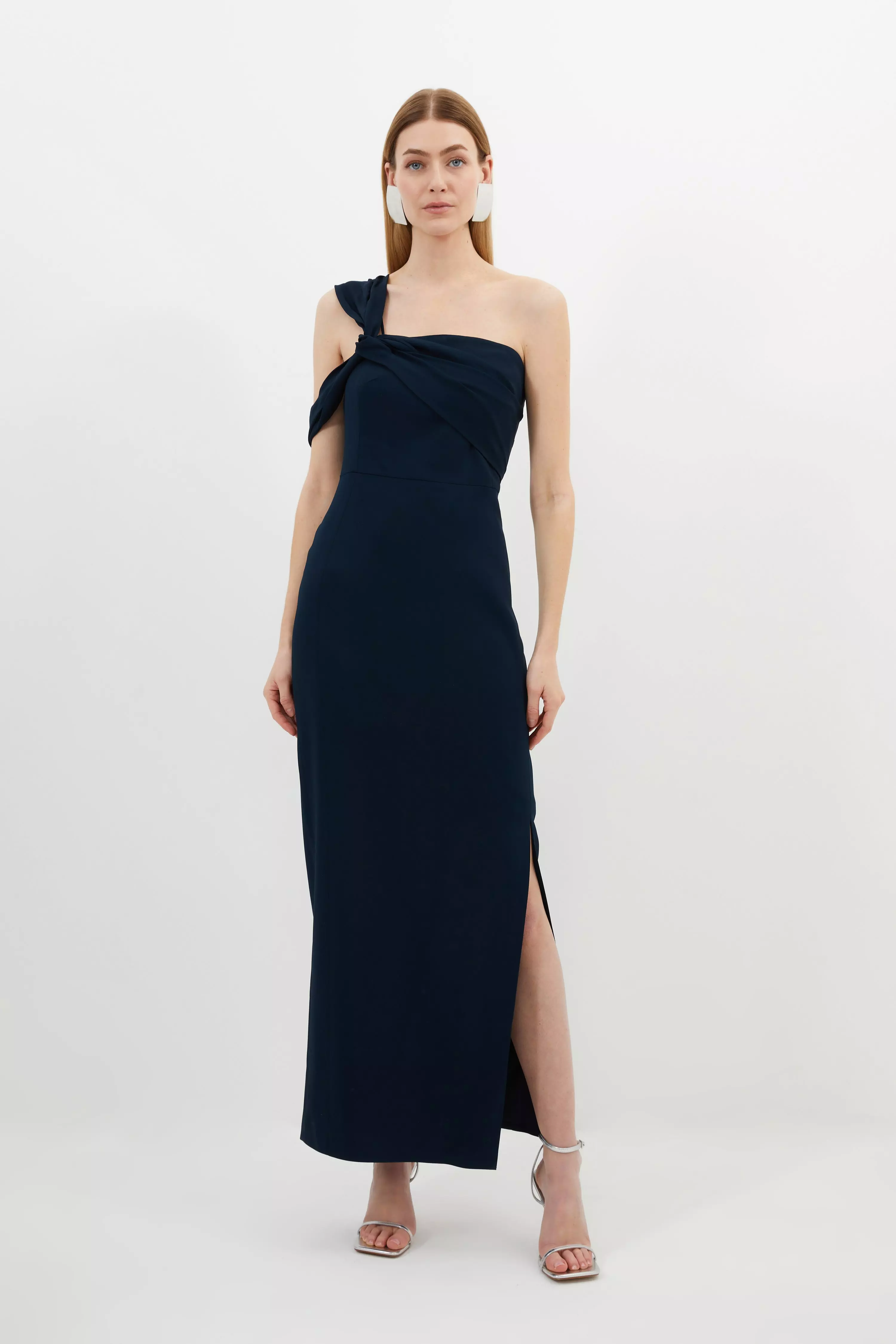 Trendyol maxi gown deals off the shoulder ed