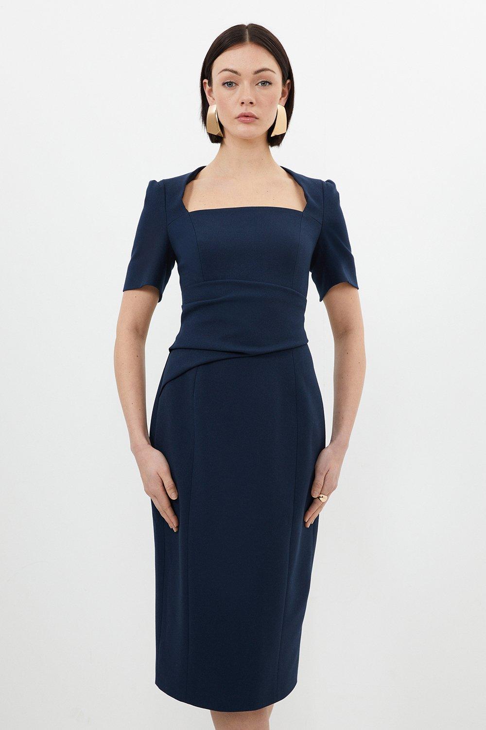 Mid length outlet sheath dress