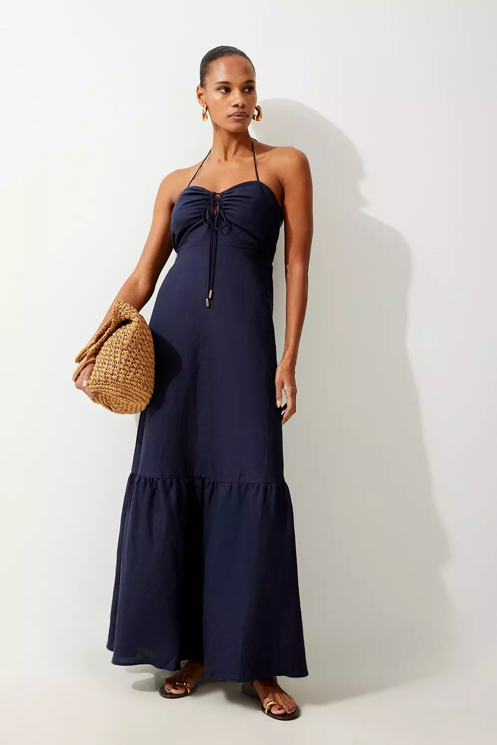 Viscose store beach dress