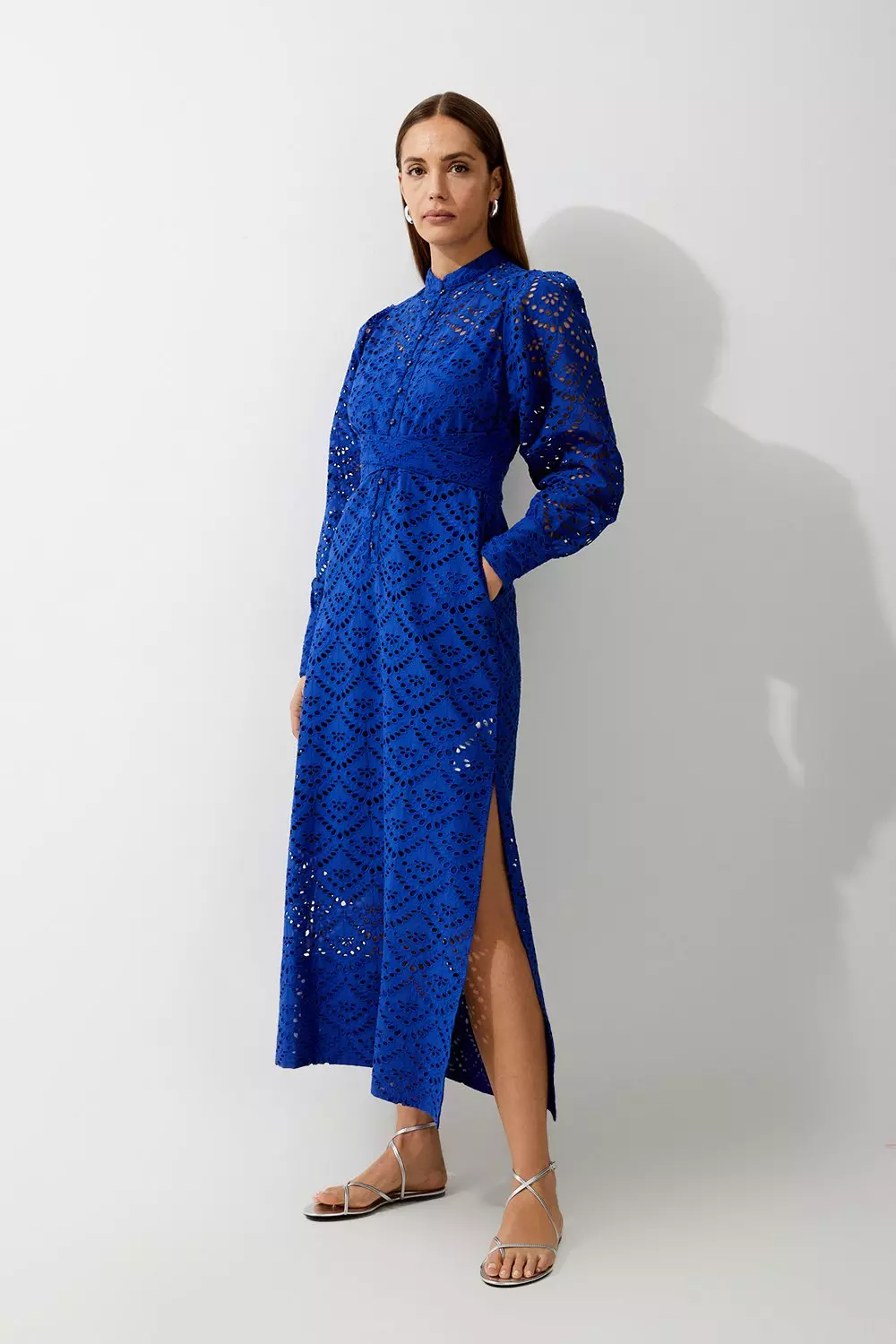 Karen millen 2025 broderie kaftan