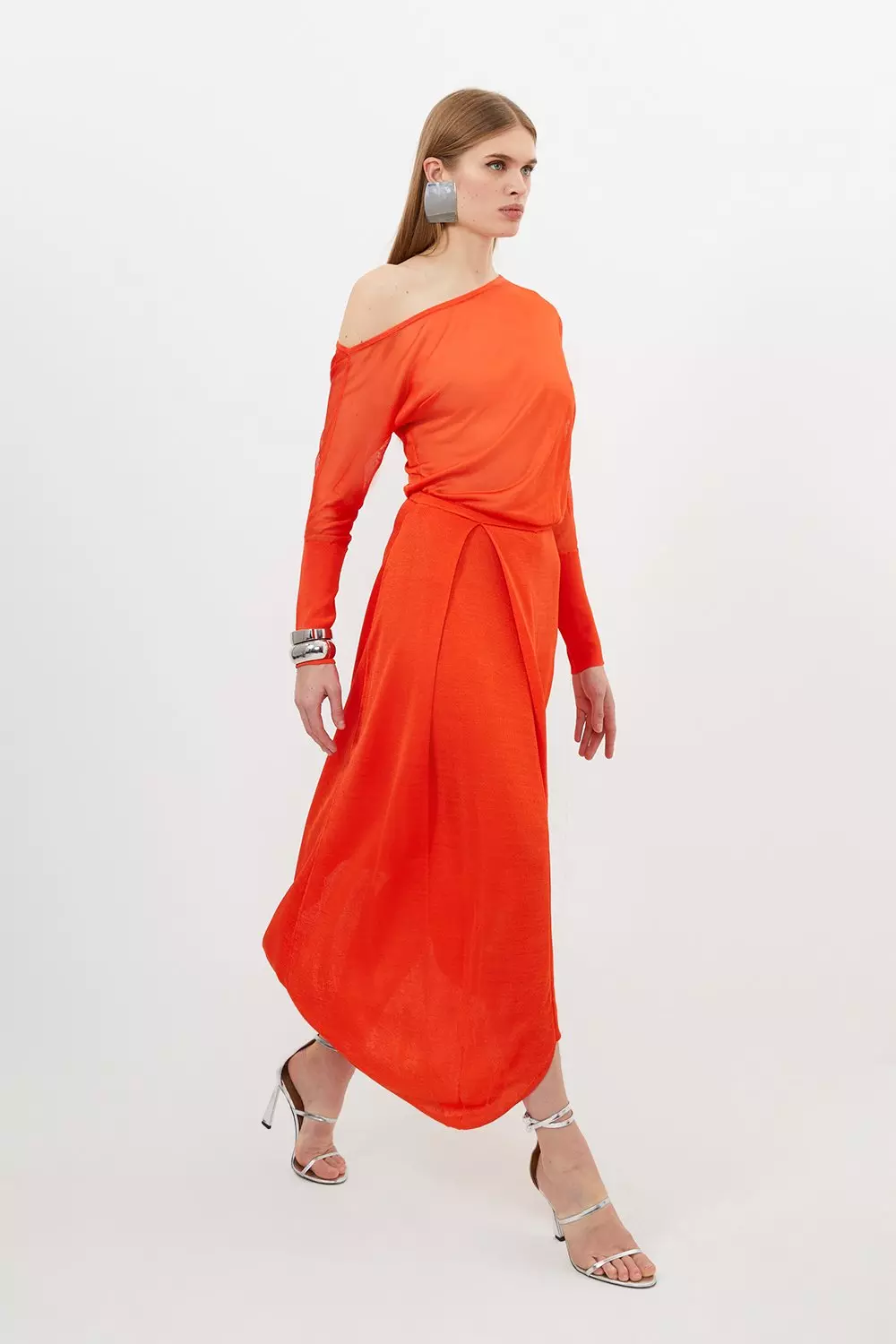 Karen millen clearance off shoulder dress