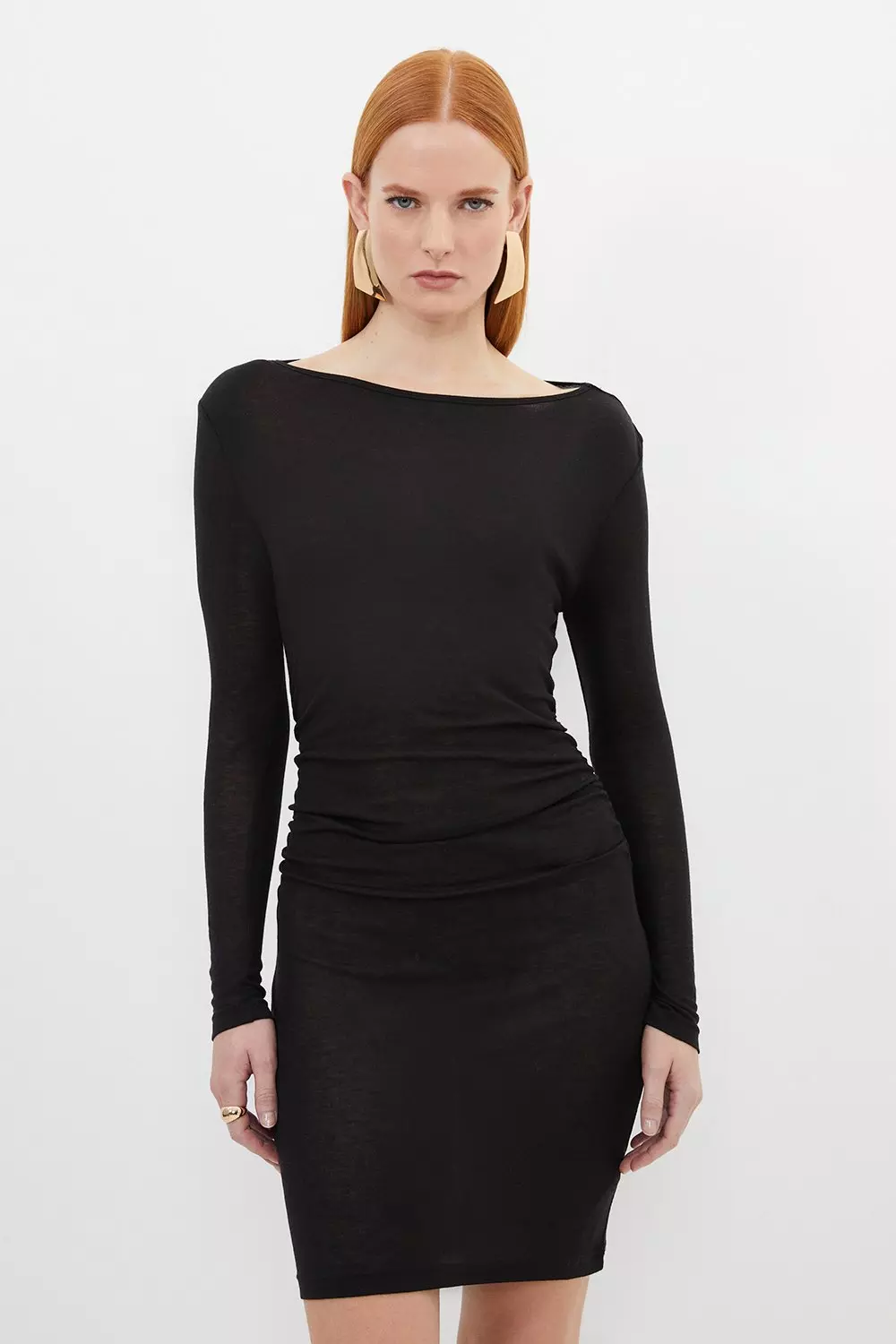 Karen millen hot sale black dress