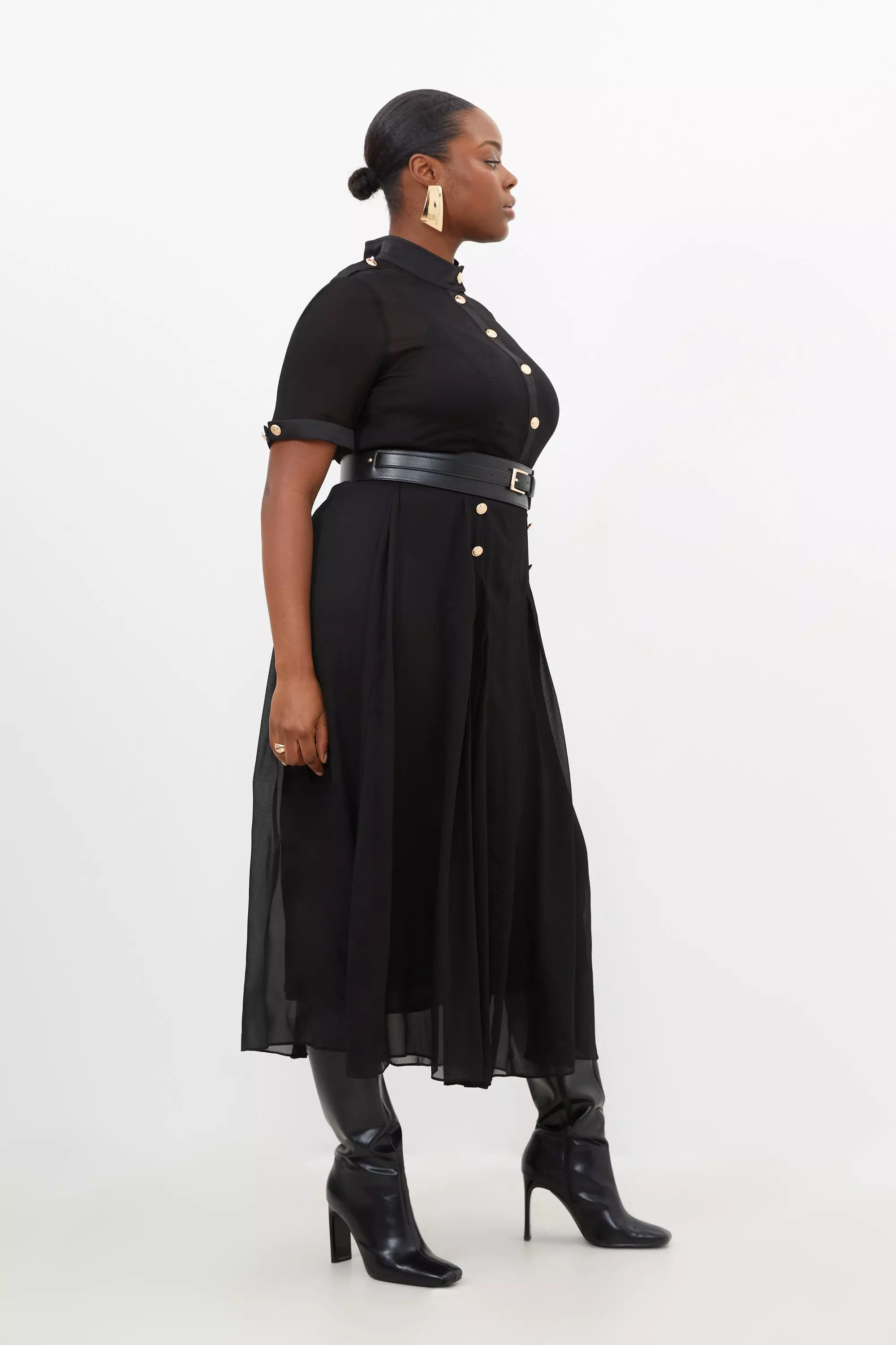 Plus size clearance midi skirt 60