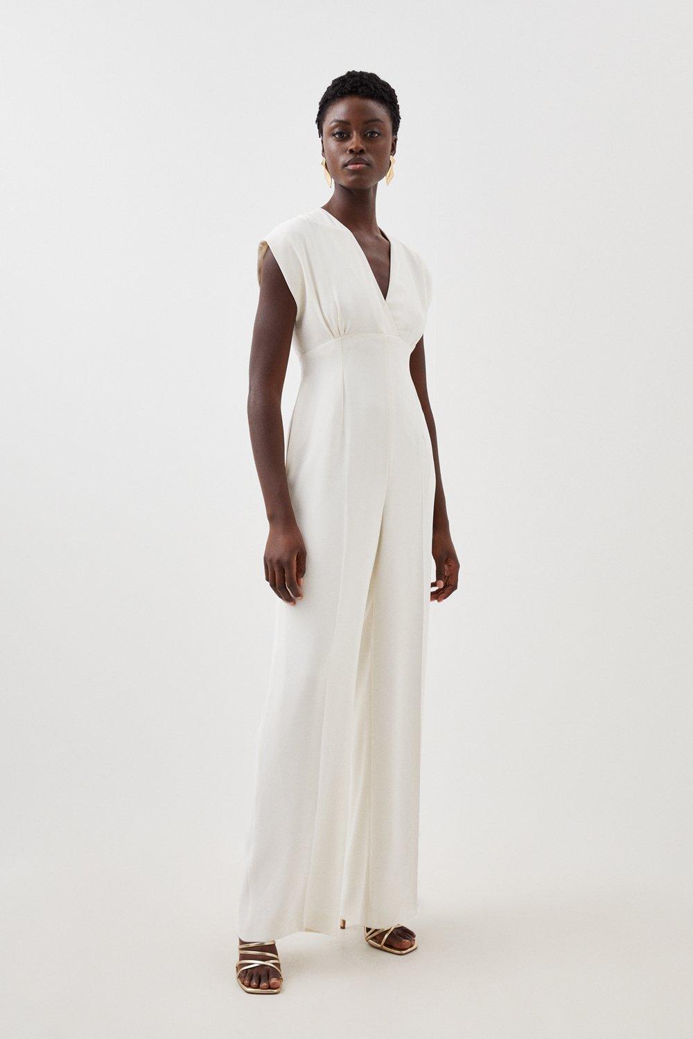 Jumpsuit 2024 white formal