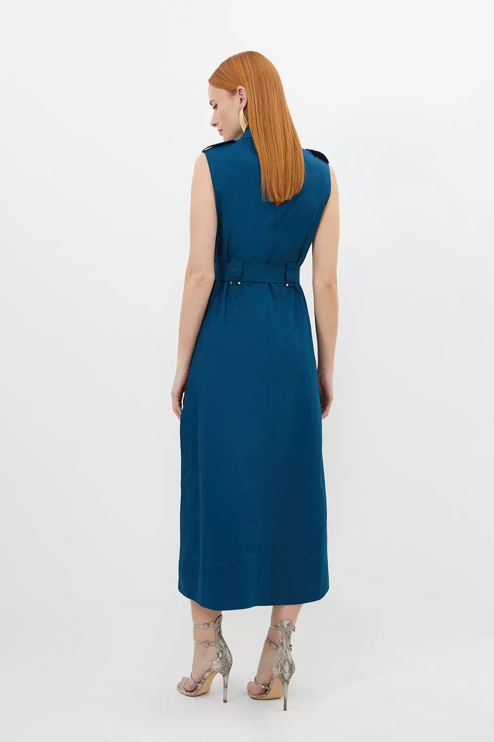 Maxi shirt clearance dress with pockets