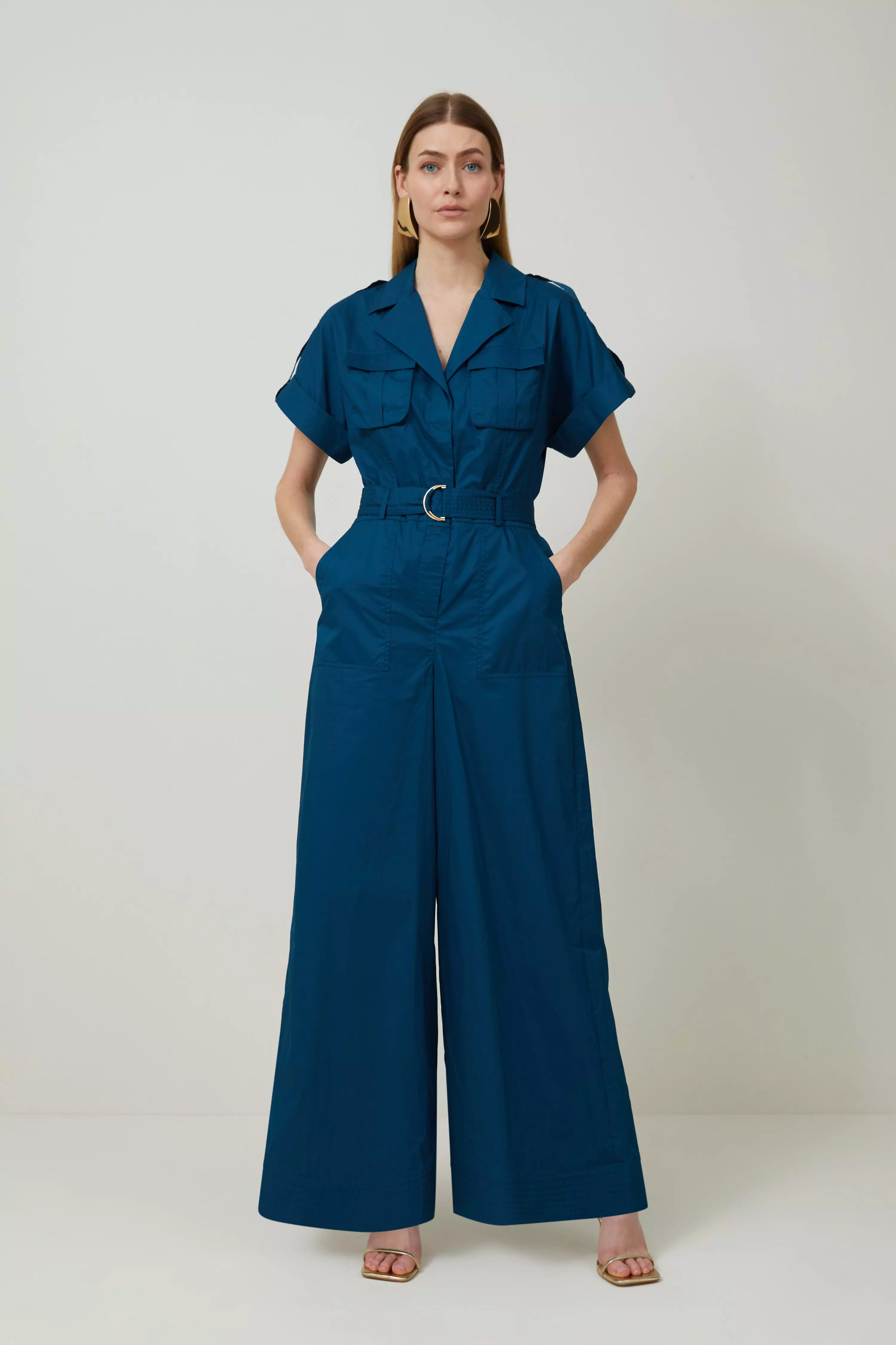 Karen millen cheap navy jumpsuit