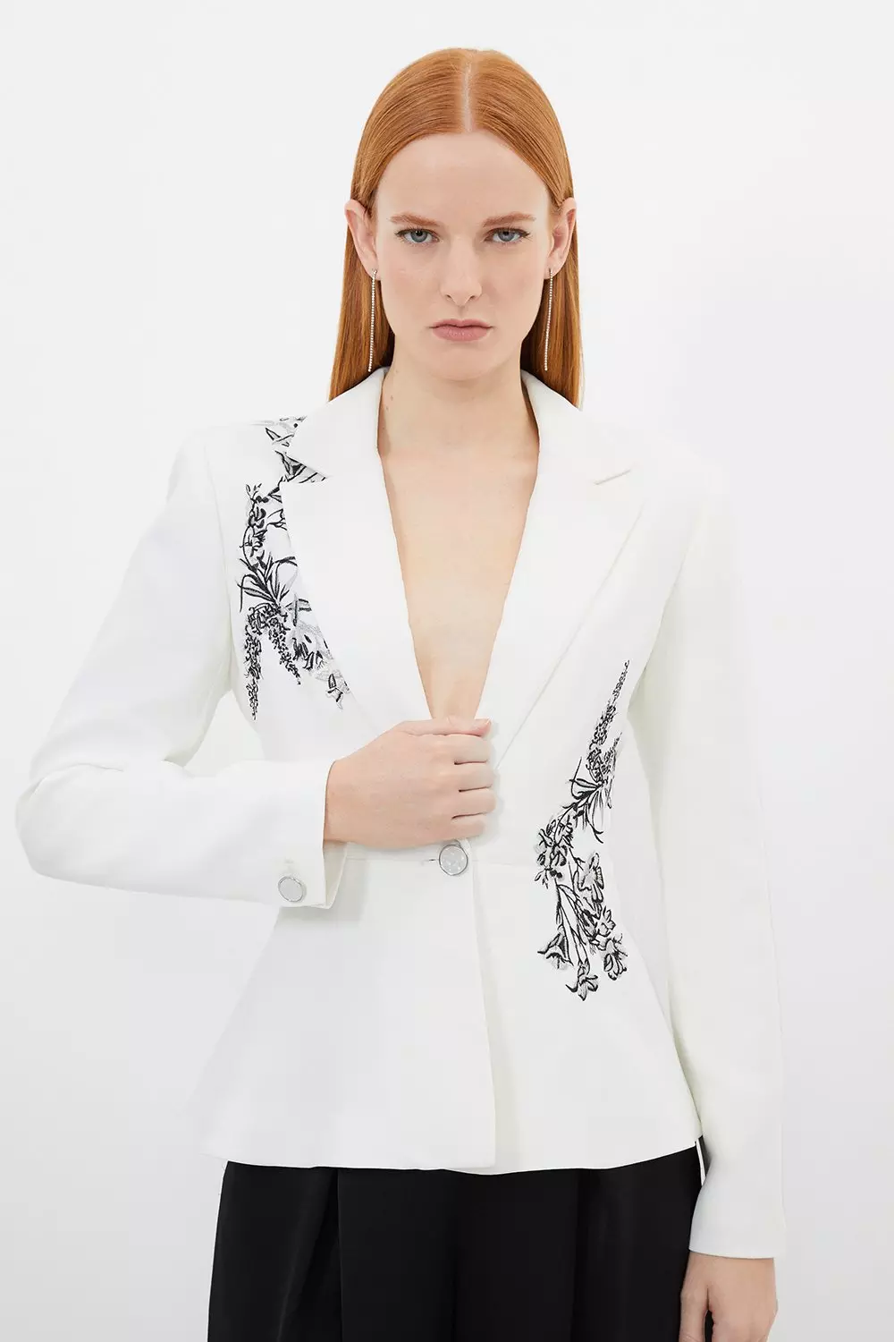 Karen millen blazer outlet sale