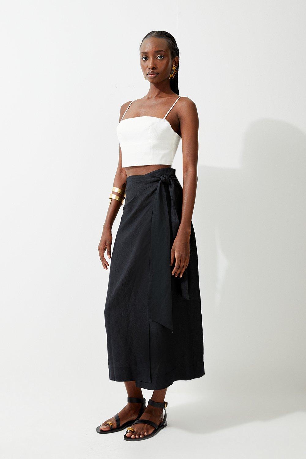 Midi skirt clearance top