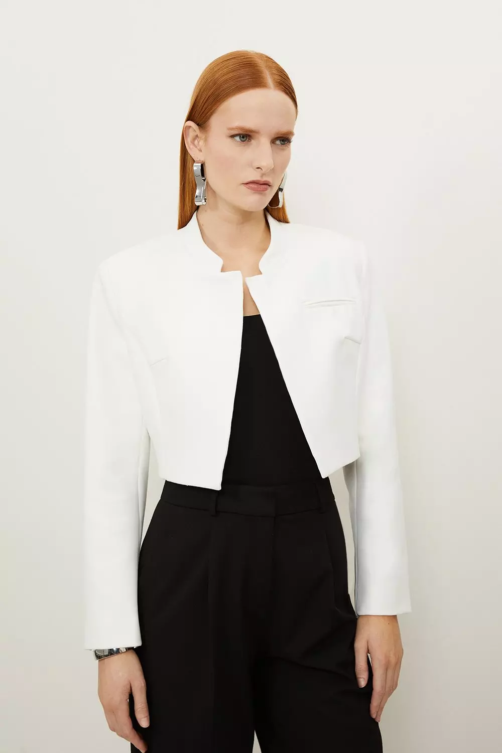 Karen millen hotsell white jacket