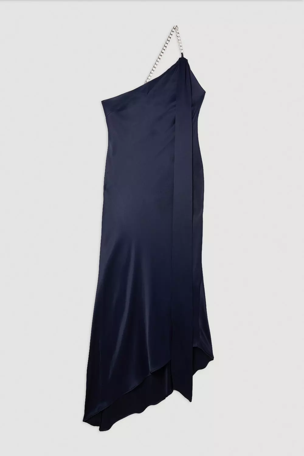 Karen millen chain on sale one shoulder dress