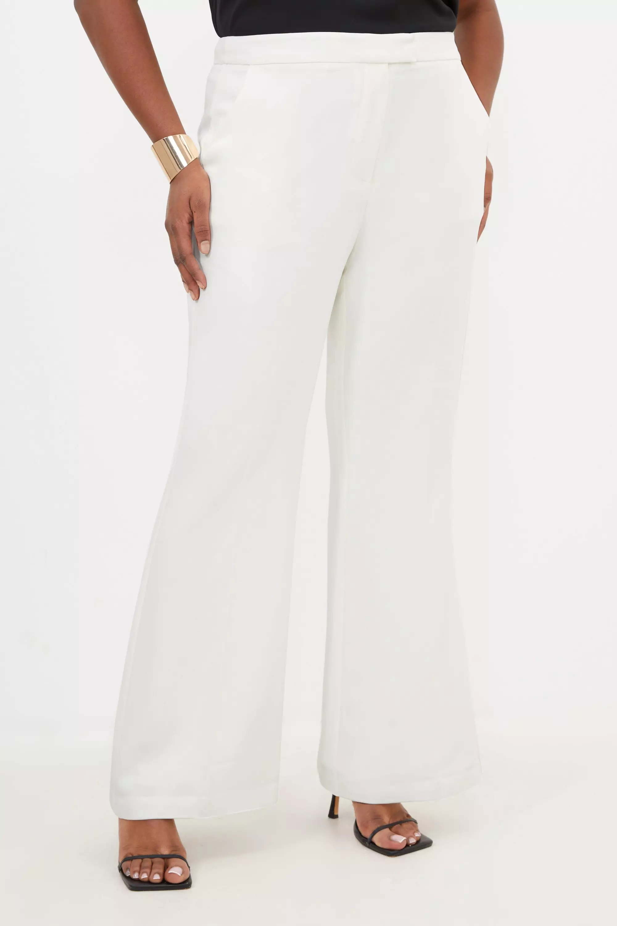 Plus size hot sale ivory pants