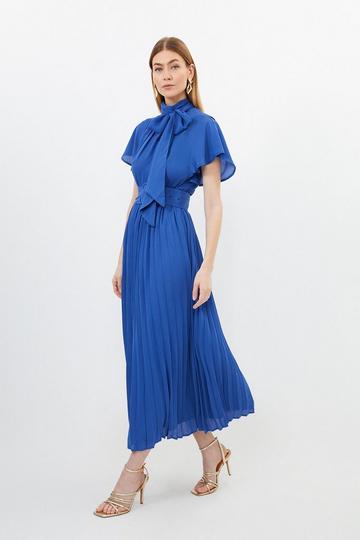 Cobalt Blue Wedding Guest Dresses | Karen Millen UK