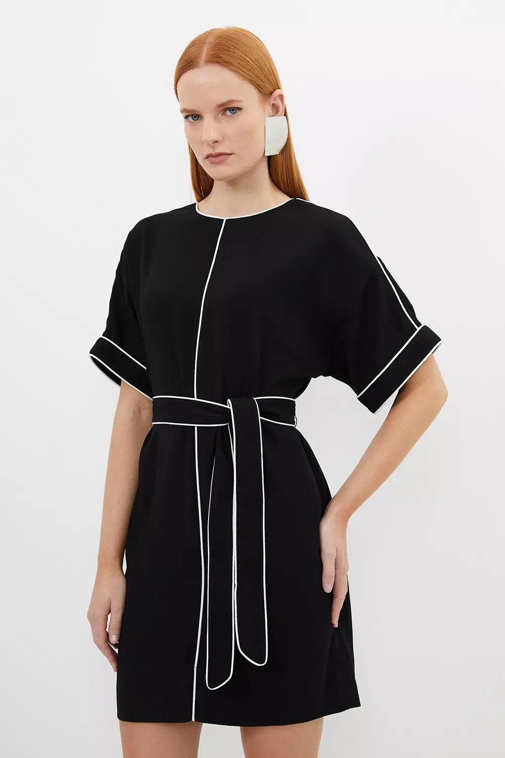 Karen millen hotsell belted wrap dress