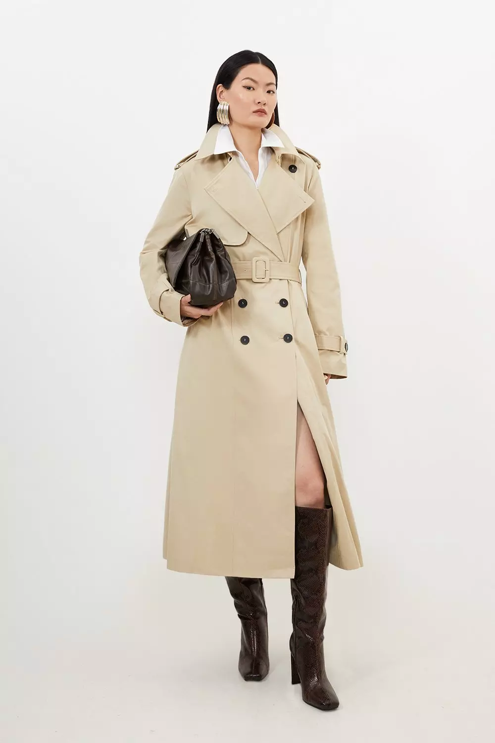 Full skirt 2025 maxi coat