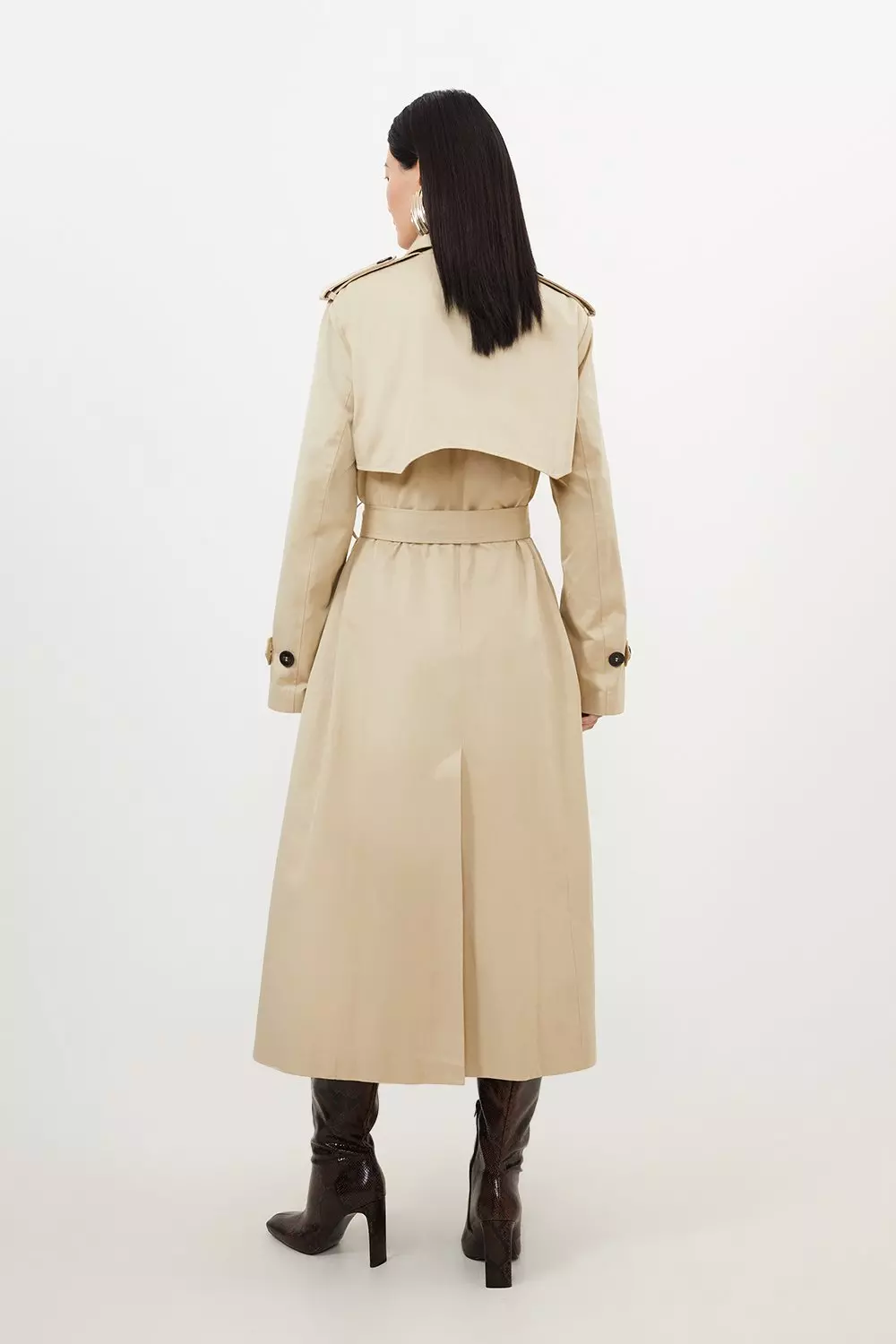 Full skirt hotsell trench coat