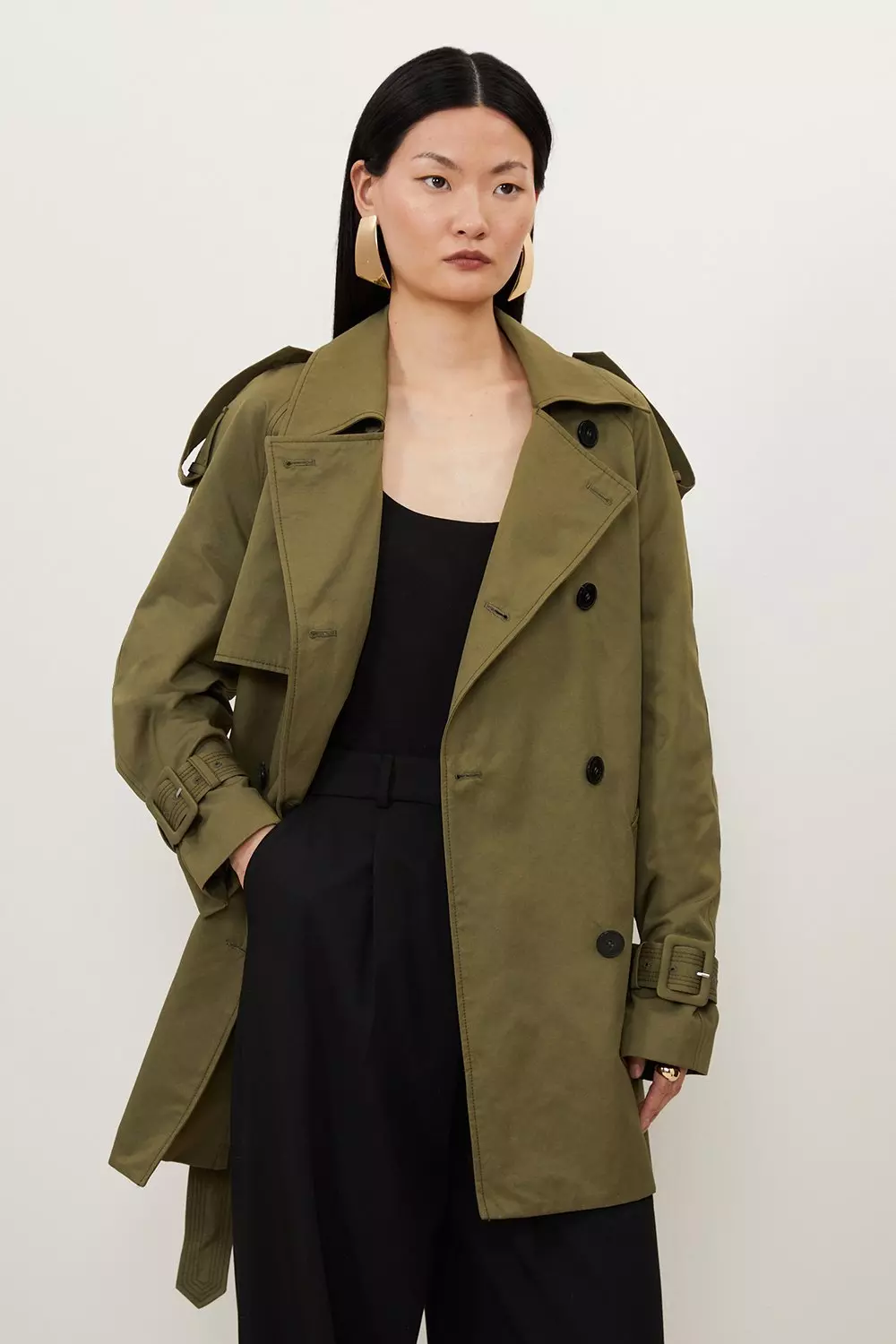 Short Trench Coat