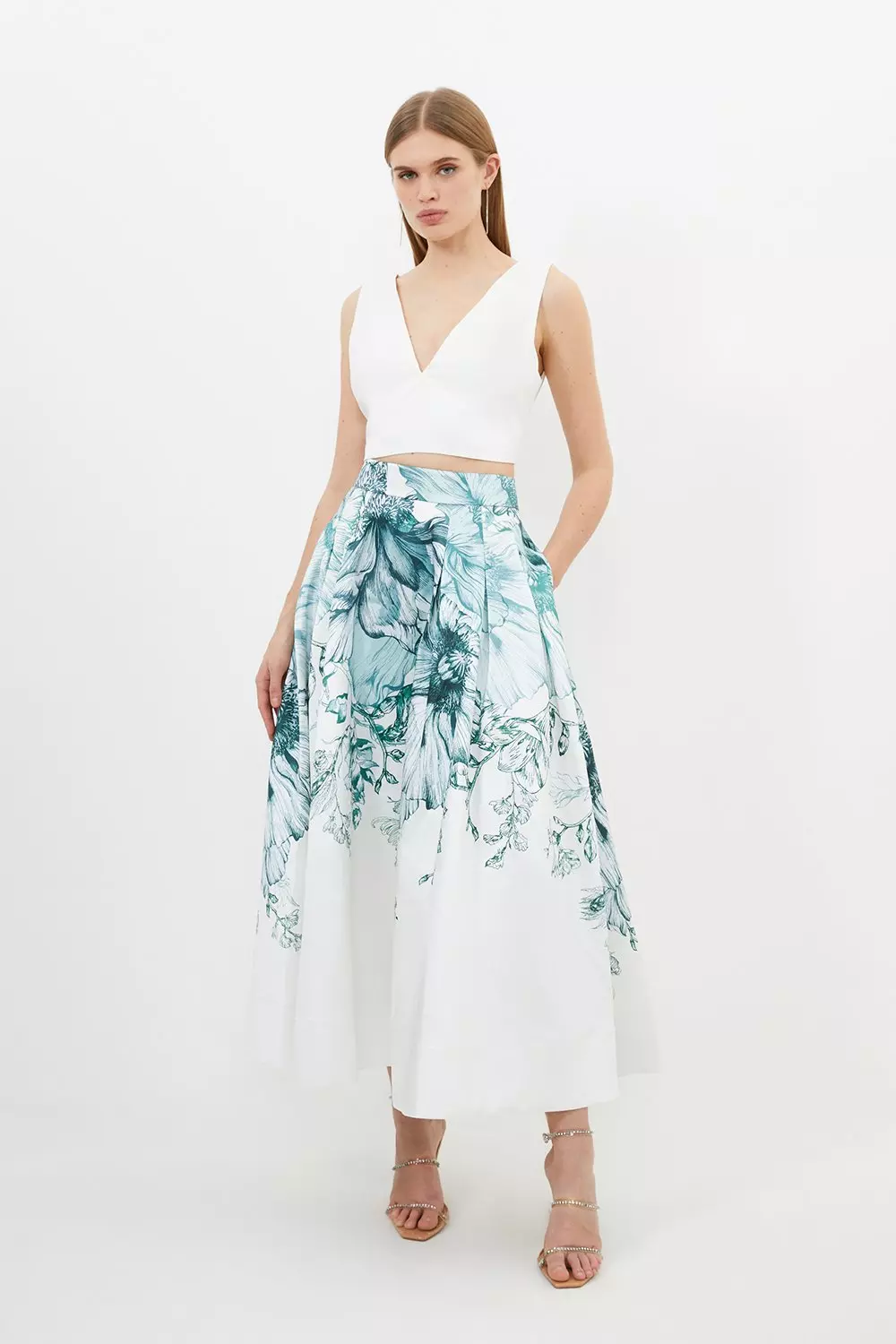 Full midi clearance skirt