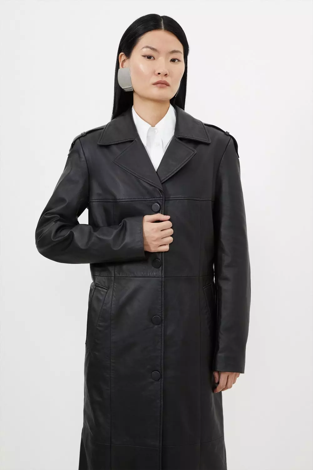 Black tailored coat outlet petite