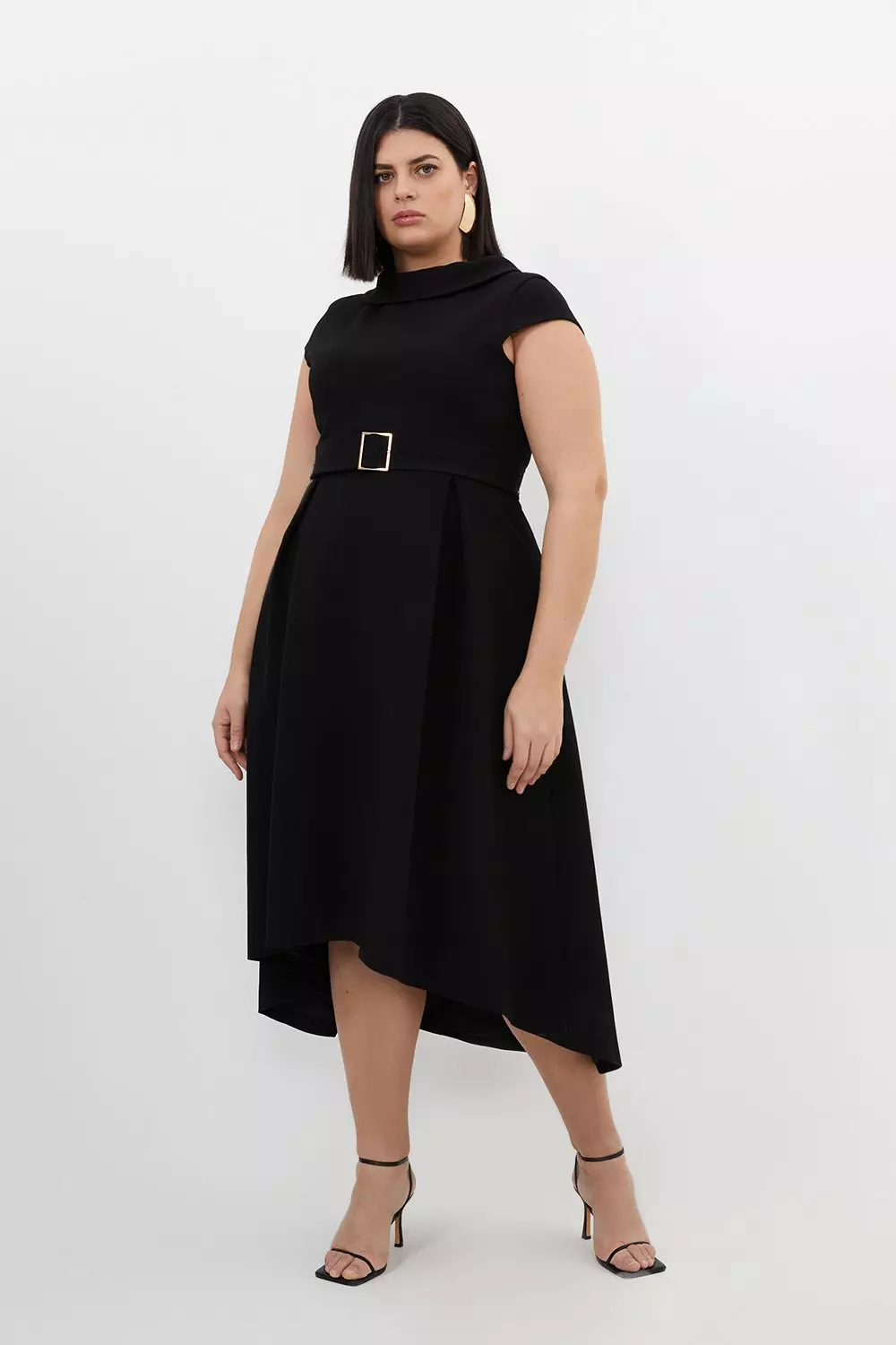 Midi dress cheap for curvy