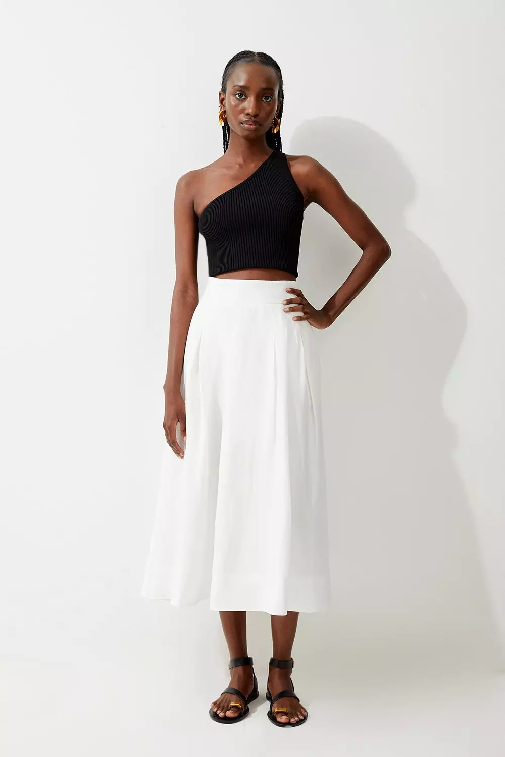 Linen 2024 full skirt