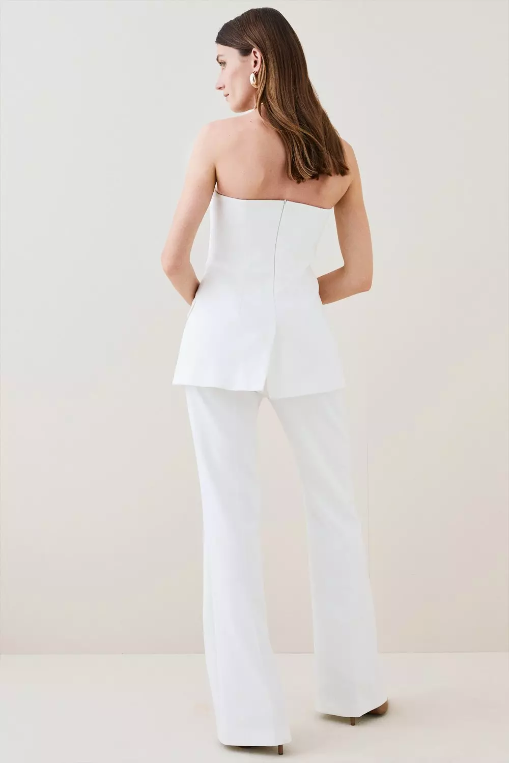 Tailored Strapless Jumpsuit