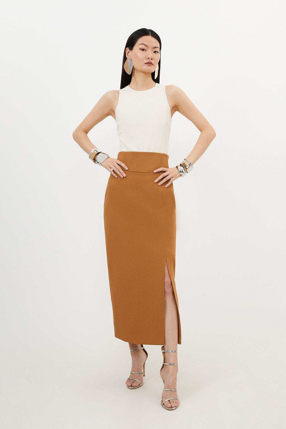 Midi pencil cheap skirt uk