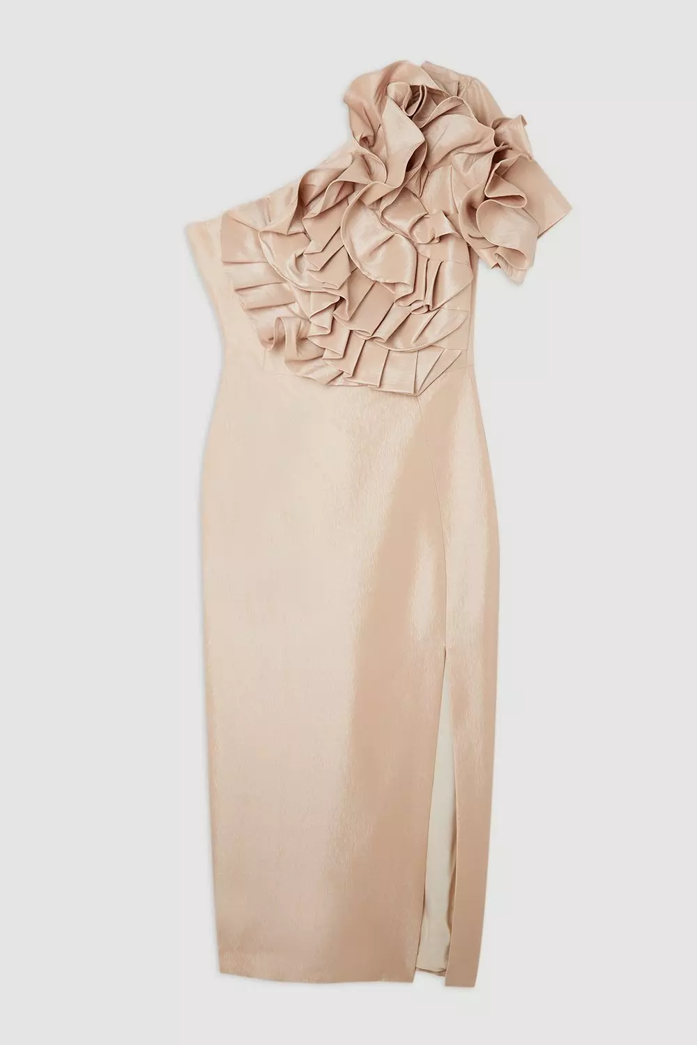 Metallic hotsell bardot dress